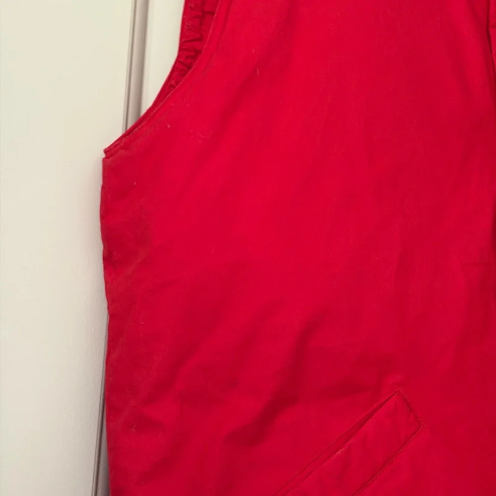 J. Crew Outfitters Vintage 90s Red Goose Down Cotton Puffer Vest | Men’s Small